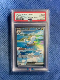 2023 POKEMON PAR EN SPECIAL ILLUSTRATION RARE #253 ALTARIA EX PSA 10 - Image 1