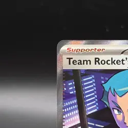 Pokemon TCG Team Rockets Archer Ultra Rare Full Art 223/182 English Near Mint - Image 2