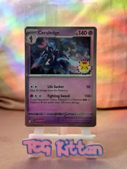 Ceruledge 040/091 EB Games Australia Exclusive Pokemon Day Promo TCGKITTEN - Image 1