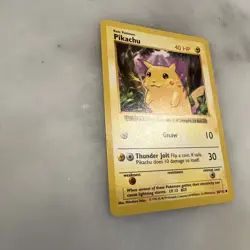 Red Cheeks Pikachu Shadowless 1st Edition 1999 Pokemon Base Set 58/102 WOTC NM - Image 3