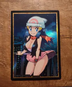 2025 Dawn Waifu Pokemon TCG Custom Full Art Holo 1/1 #T07838 🔥 - Image 1