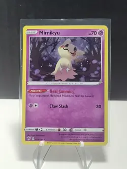 Pokemon TCG Darkness Ablaze - Mimikyu 081/189 Cosmos Holo Promo - Image 1