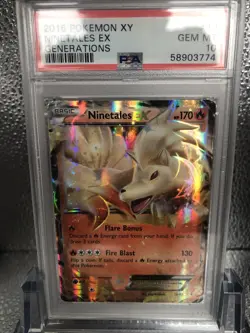 PSA 10 Gem Mint Pokemon 2016 XY Generations Ninetales EX 13/83 -Read Description - Image 3