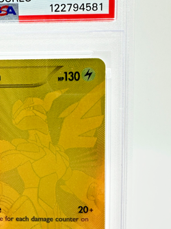 2013 Pokemon B&W Legendary Treasures Zekrom #115 | Gold FULL ART | PSA 7 - NM - Image 3