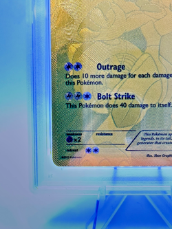 2013 Pokemon B&W Legendary Treasures Zekrom #115 | Gold FULL ART | PSA 7 - NM - Image 4