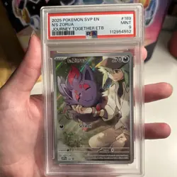 PSA 9 N’s Zorua 189 Promo Journey Together Elite Trainer Box ETB Pokemon TCG - Image 4