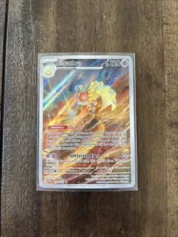 Pokemon TCG Espathra Illustration Rare SV04: Paradox Rift 197/182 - Image 1