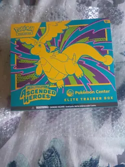 Pokemon Ascended Heroes POKEMON CENTER Elite Trainer Box (ETB) IN HAND Lot A - Image 1