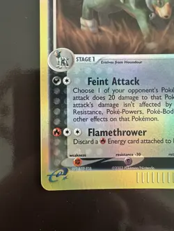 Pokemon TCG Houndoom 34/97 EX Dragon Reverse Holo NM - Image 5