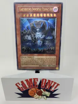 YuGiOh Earthbound Immortal Ccapac Apu RGBT-EN020 1st Edition Ultimate Rare NM - Image 1