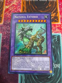 Yu-Gi-Oh! Naturia Exterio HA04-EN055 Secret Rare 1st Edition Near Mint a1/ - Image 1