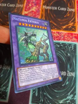 Yu-Gi-Oh! Naturia Exterio HA04-EN055 Secret Rare 1st Edition Near Mint a1/ - Image 2