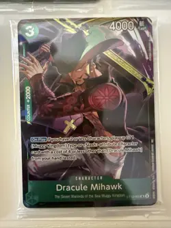 5 Dracule Mihawk (Illustration Box Vol.4) ST12-003 One Piece Foil Sealed - Image 3