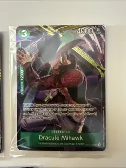 5 Dracule Mihawk (Illustration Box Vol.4) ST12-003 One Piece Foil Sealed - Image 4