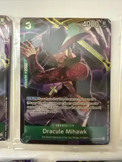 5 Dracule Mihawk (Illustration Box Vol.4) ST12-003 One Piece Foil Sealed - Image 5