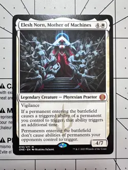 Trading card singles for Magic the Gathering: Elesh Norn, Mother of Machines - Image 1