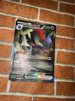Pokemon TCG N's Zoroark EX Holo Card 185/159 Sv09: Journey Together - Image 3