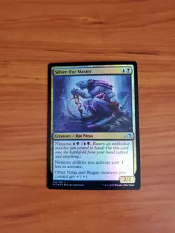 MTG Kamigawa: Neon Dynasty - Silver-Fur Master (236) FOIL - Image 1