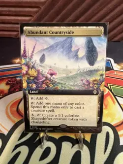 Abundant Countryside (Extended Art) Commander: Lorwyn Eclipsed Regular - Image 1