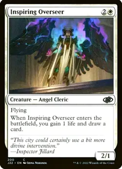 X 1 Inspiring Overseer NM-M J22 200 MTG Magic The Gathering - Image 1