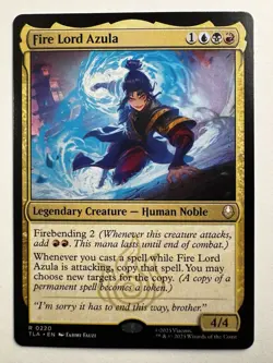 Fire Lord Azula 220 – MTG Avatar The Last Airbender Commander EDH Spell Copier - Image 1