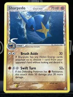 Sharpedo 53/110 Uncommon Pokemon TCG EX Holon Phantoms Regular 2006 NM - Image 3