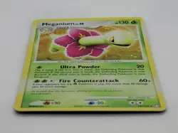 Meganium 13/123 Mysterious Treasures Pokemon Holo LP - Image 2