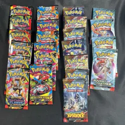 Pokemon TCG Booster Pack Lot (23x) - Mixed Sets - *NEW & FACTORY SEALED* - Image 1