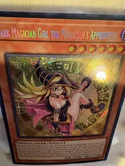 Yu-Gi-Oh Dark Magician Girl the Magician's Apprentice Alin-En004 SCR Secret Rare - Image 5