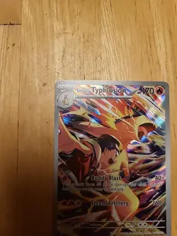 Pokemon TCG Ethan's Typhlosion Destined Rivals Illustration Rare Card 190/182 NM - Image 3