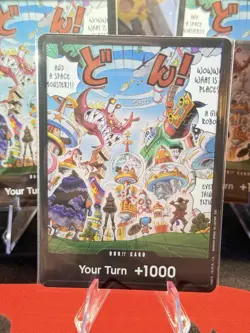 One Piece DON!! Egghead 5 card Set OP14 Azure Sea’s Seven ENG Near Mint - Image 4