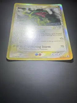 Pokemon Rayquaza EX Delta Species Reverse Holo 13/113 90 HP Holo Rare Card - Image 3