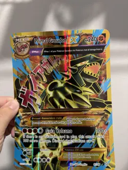 Pokemon Oversized Holo EX/GX Promo Cards: Primal Groudon, Rayquaza, Charizard, … - Image 1