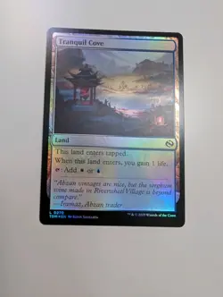 MTG - Tranquil Cove (Foil) - Tarkir Dragonstorm NM/M Condition - Image 1
