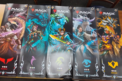 MTG Tarkir Dragonstorm Promotional Banners Set of 5 Magic the Gathering - Image 1