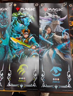 MTG Tarkir Dragonstorm Promotional Banners Set of 5 Magic the Gathering - Image 3