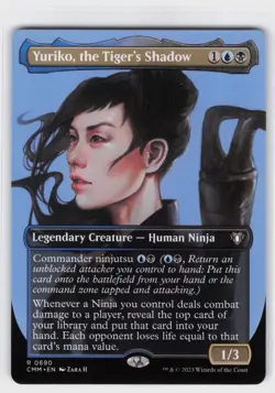 Commander Masters #690 Yuriko, the Tiger's Shadow (Borderless) - Image 1