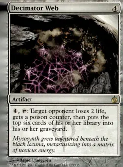 Mirrodin Besieged #105 Decimator Web - Image 1