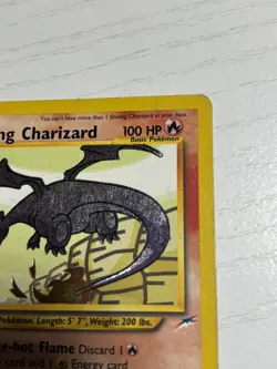 2002 Shining Charizard Neo Destiny Holo Pokemon Card 107/105 #107 ENG - Image 4