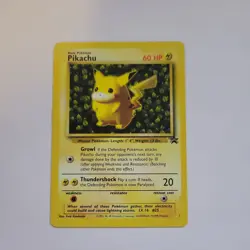 Pokemon Vintage Ivy Pikachu #1 WotC Black Star League Promo 1999 - Image 1