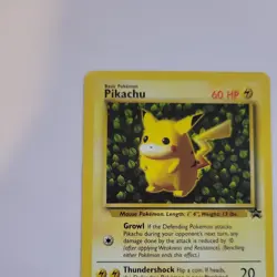Pokemon Vintage Ivy Pikachu #1 WotC Black Star League Promo 1999 - Image 4