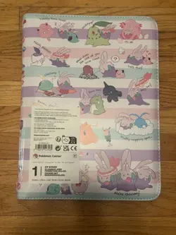 We're Goomy Zip Binder Pokemon Center TCG Exclusive - NEW SEALED - Image 1