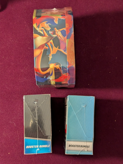 Pokemon Mega Charizard Tin, Black Bolt, Journey Together Booster Bundles Lot (3) - Image 3