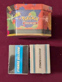 Pokemon Mega Charizard Tin, Black Bolt, Journey Together Booster Bundles Lot (3) - Image 5