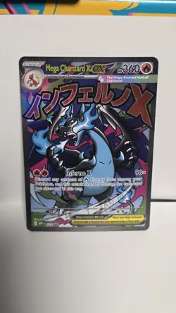 Mega Charizard X EX UPC Promo Rare Pokemon - Mega Evolutions 023 - Image 1