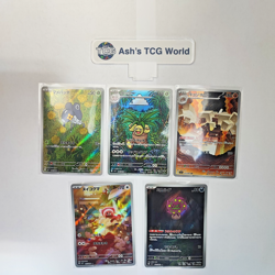 Nymble Exeggutor Garganacl Stufful Spiritomb AR Pokemon 5Set ③ Pokemon Card JPN - Image 1