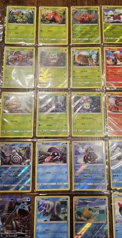 2017 Sun and Moon Base Set Pokemon Card Lot - 35 cards (LAPRAS GX) - Image 3