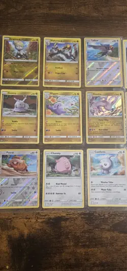 2017 SM Guardians Rising Pokemon Card Lot - 24 Cards (161/145 Aqua Patch SECRET) - Image 2