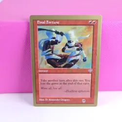 MTG Final Fortune 1998 Ben Rubin LP Magic the Gathering - Image 1