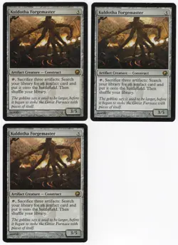 Kuldotha Forgemaster x3 3x 2010 Scars of Mirrodin Artifact Creature MTG LP AZ9 - Image 1